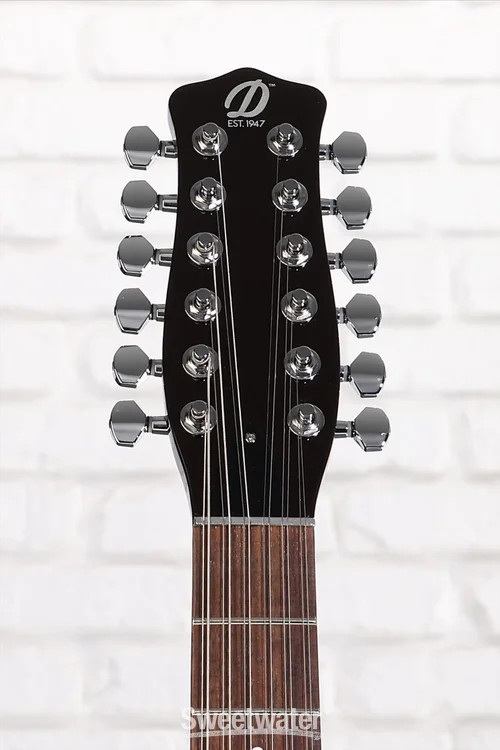 Danelectro Fifty Niner 12-string Semi-hollowbody Electric Guitar – Gold Top