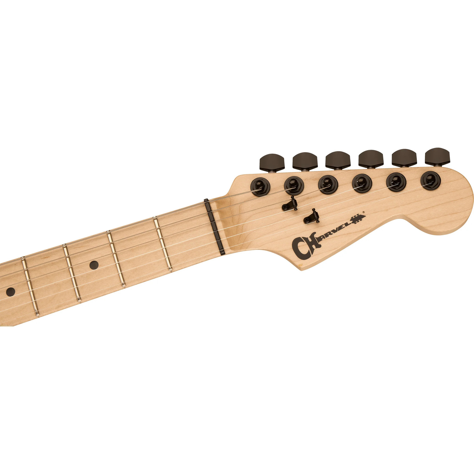 Charvel Pro-Mod So-Cal Style 1 HH HT MPL Guitar – Maple Fingerboard, Natural Ash