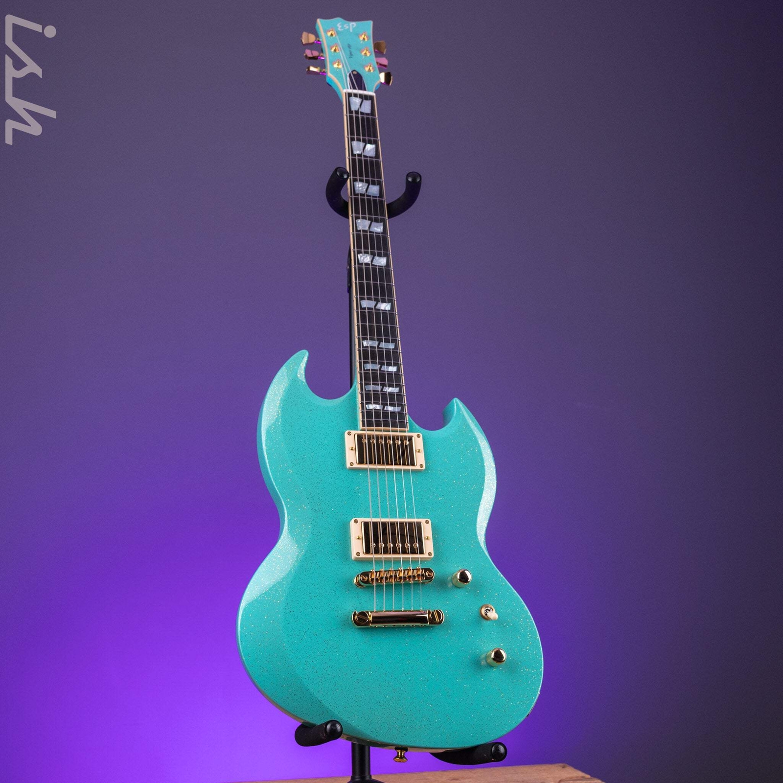 ESP USA Viper Midori Gold Sparkle