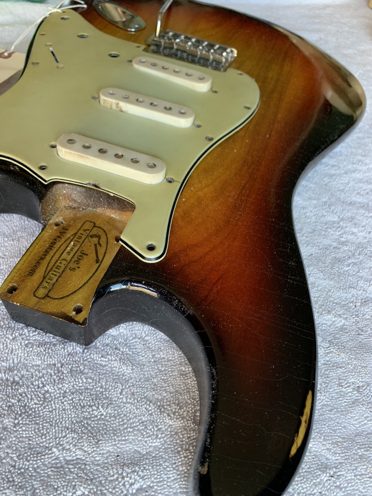 ST BODY RELIC 1960’s style Lacquer 3 Tone SUNBURST ORDER YOURS TODAY JVGuitars
