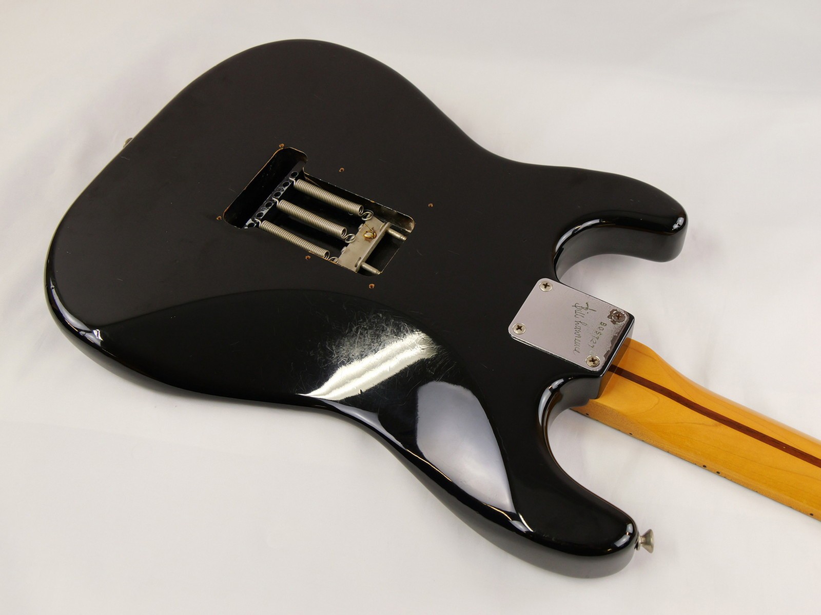 Bill Lawrence BL1 Black Used 1980s Alder Body Maple Neck Black w/Soft Case