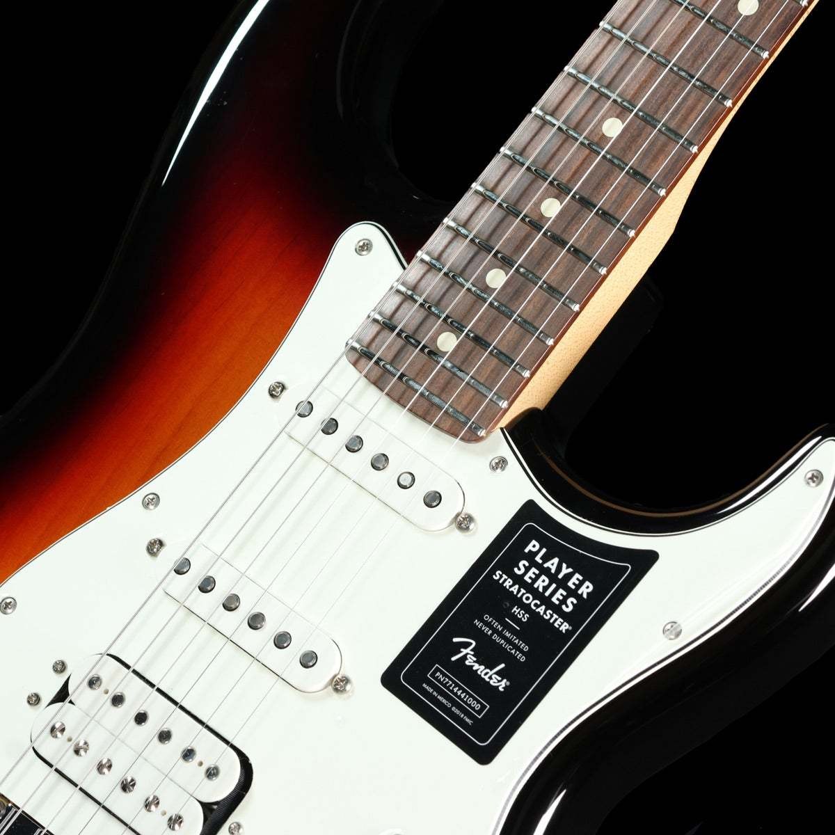 Fender Player Stratocaster Hss 3-COLOR SUNBURST/PAU Ferro Fingerboard Used