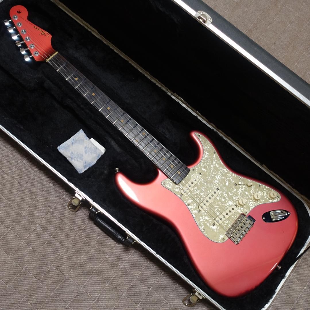 FCGR Stratocaster Jacaranda Fingerboard Burgundy Mist 2001 Excellent