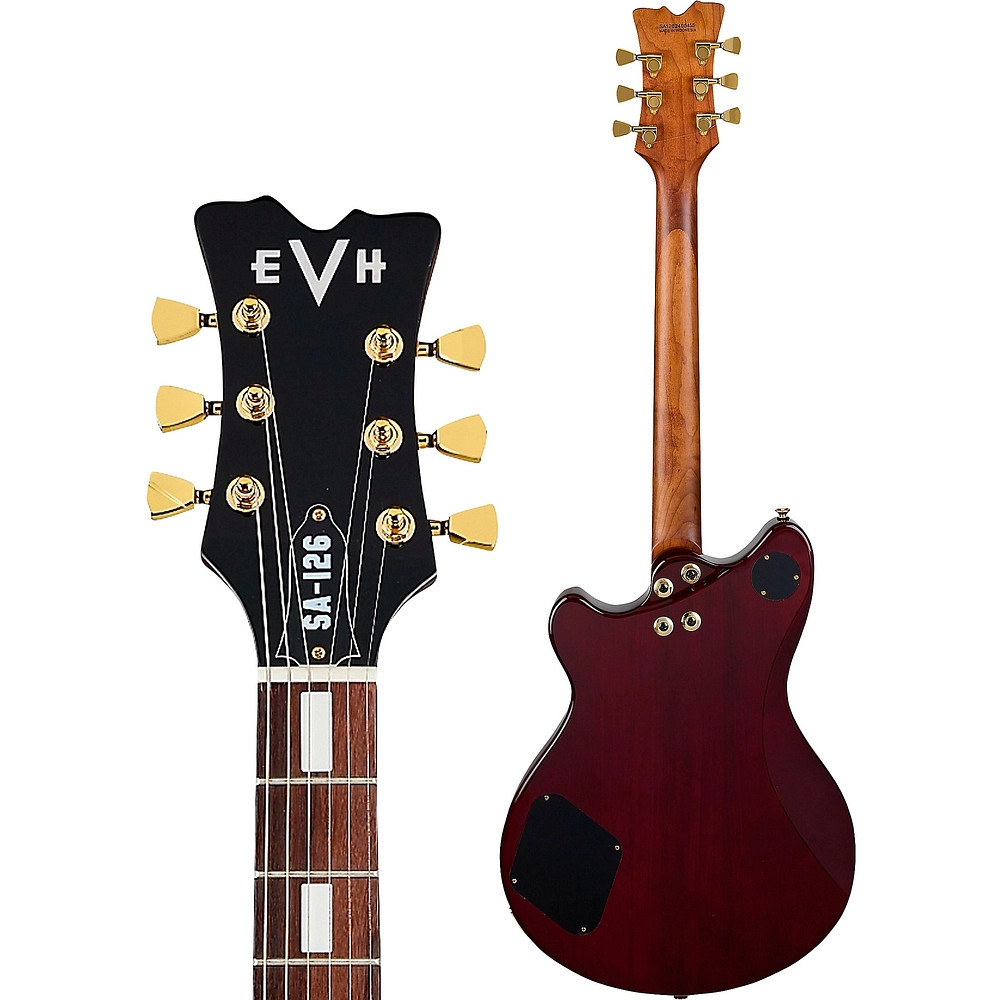 EVH SA126 Standard Electric Guitar Wine Red