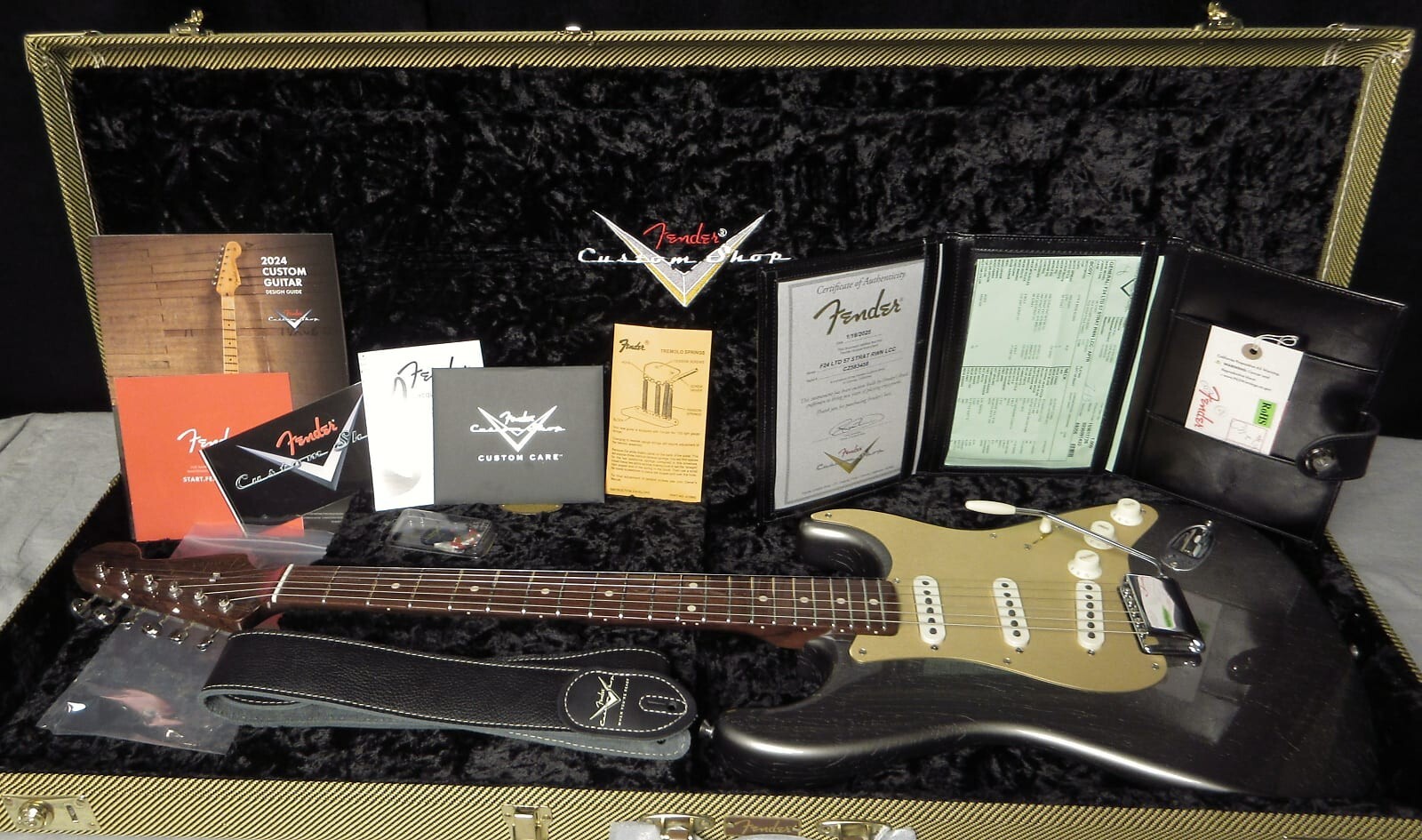 Fender Custom Shop Ltd Ed. ’57 Stratocaster RW Neck Dlx CC 2025 Aged Pewter