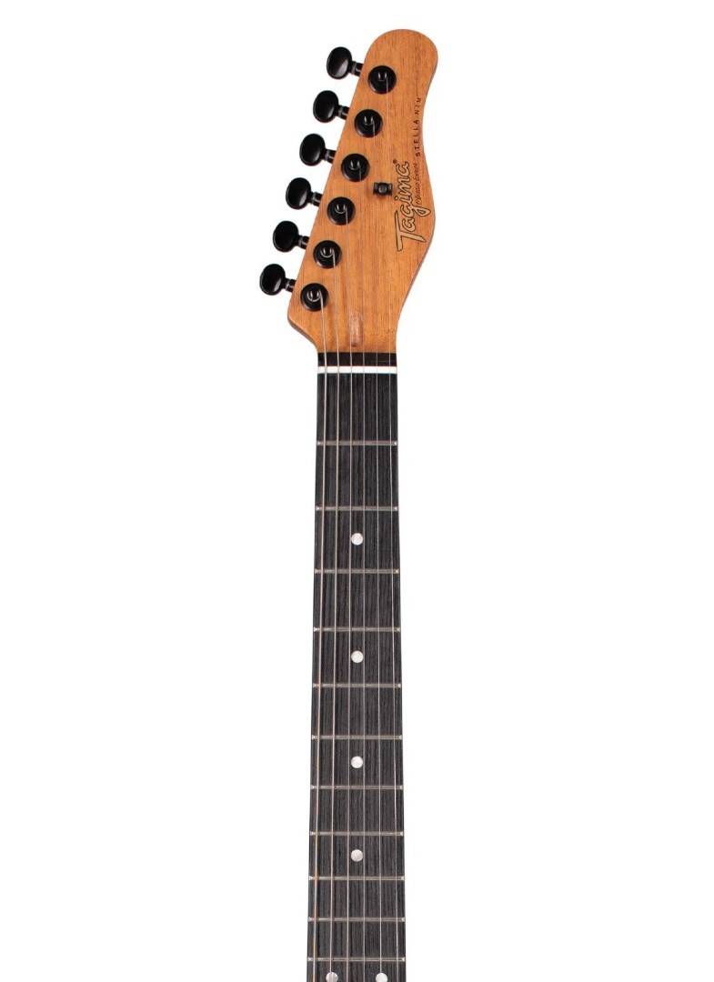 Tagima NTMS-DF Stella Natural Satin Mahogany Electric Guitar – Demo