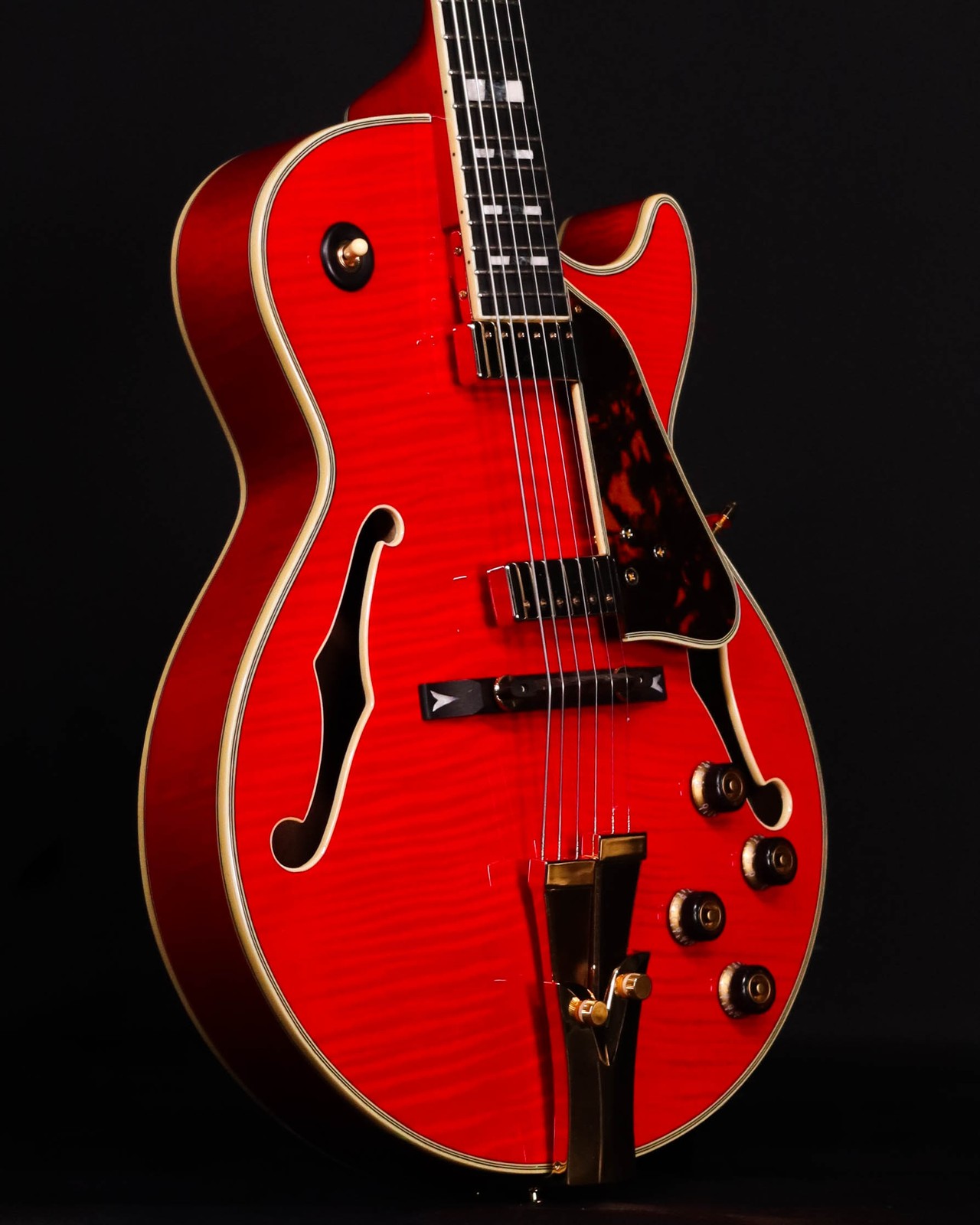 Ibanez GB10SEFM George Benson Signature Hollowbody, Sapphire Red – USED