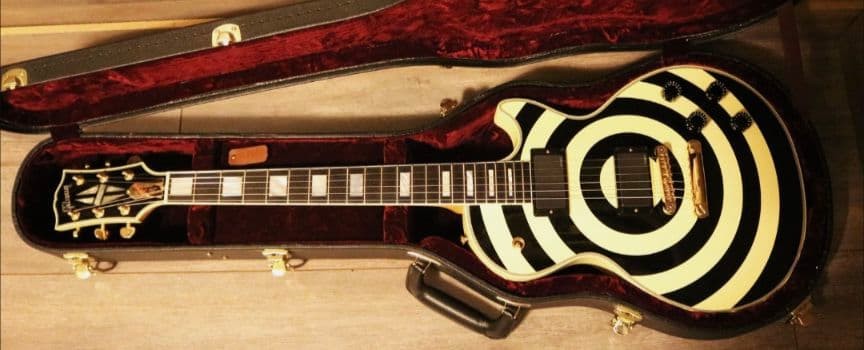 Gibson Custom Zakk Wylde Bullseye Les Paul 2004 Autographed Used Japan #658