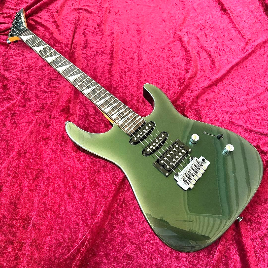 Grover Jackson DK.A55W Dinky MIJ Japan SSH Wilkinson Rare Olive Green Guitar