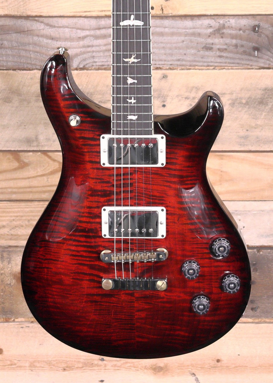 2017 PRS McCarty 594 10 Top Electric Guitar Fire Red Burst w/ Case “Excellent