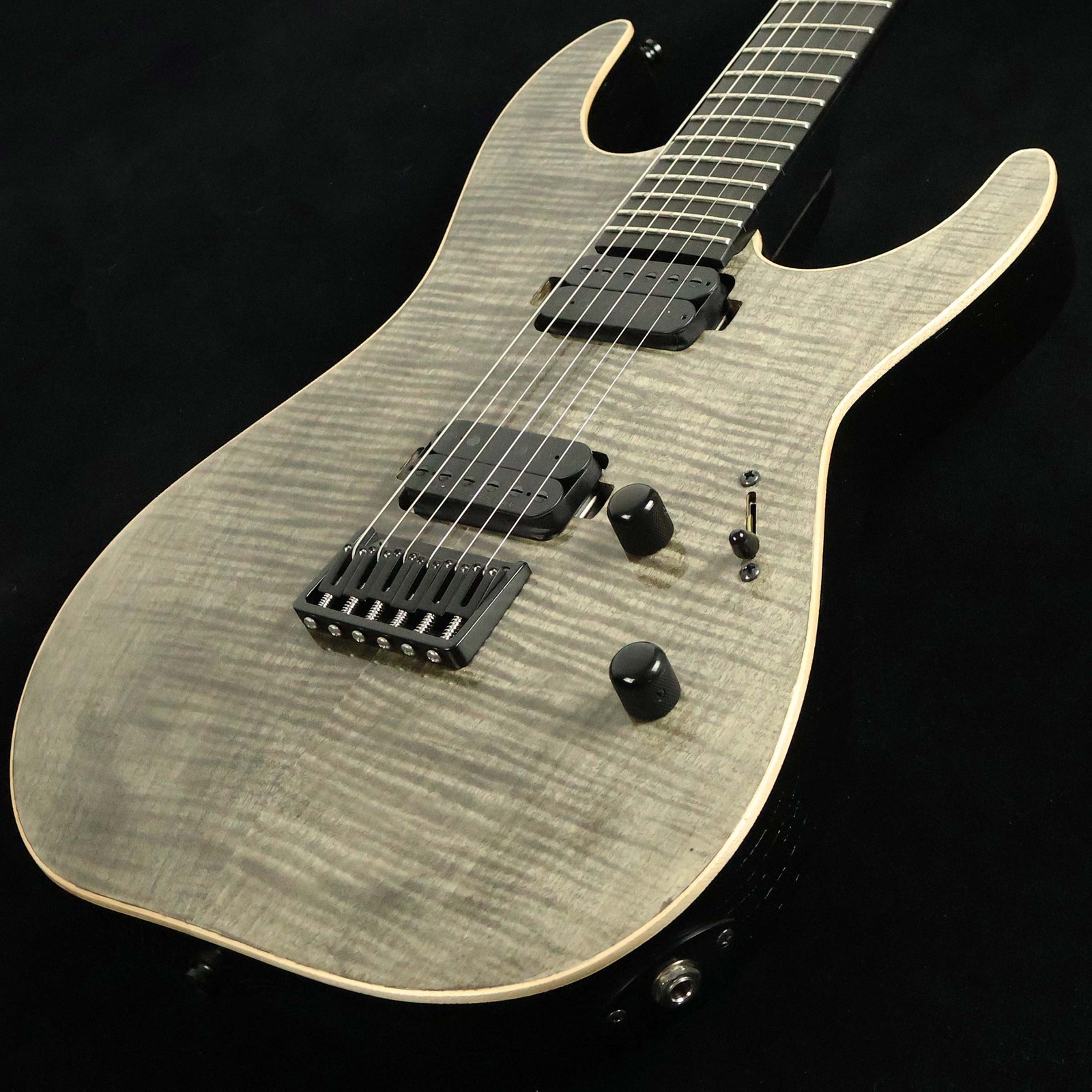 EDWARDS / E-M-II CTM Smoky Black Electric Guitar