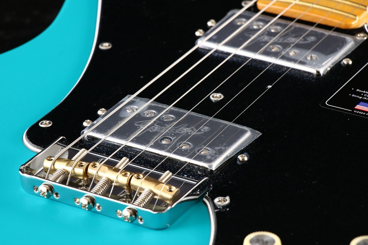 Fender American Professional II Telecaster Deluxe Maple FB Miami Blue from JAPAN