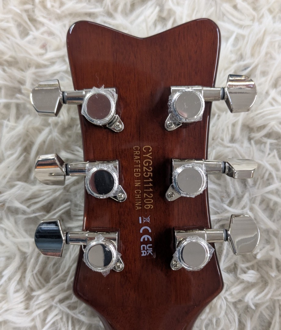 Gretsch Electromatic Premier Solid Body Jet, Ebony Fretboard, Robusto Burst