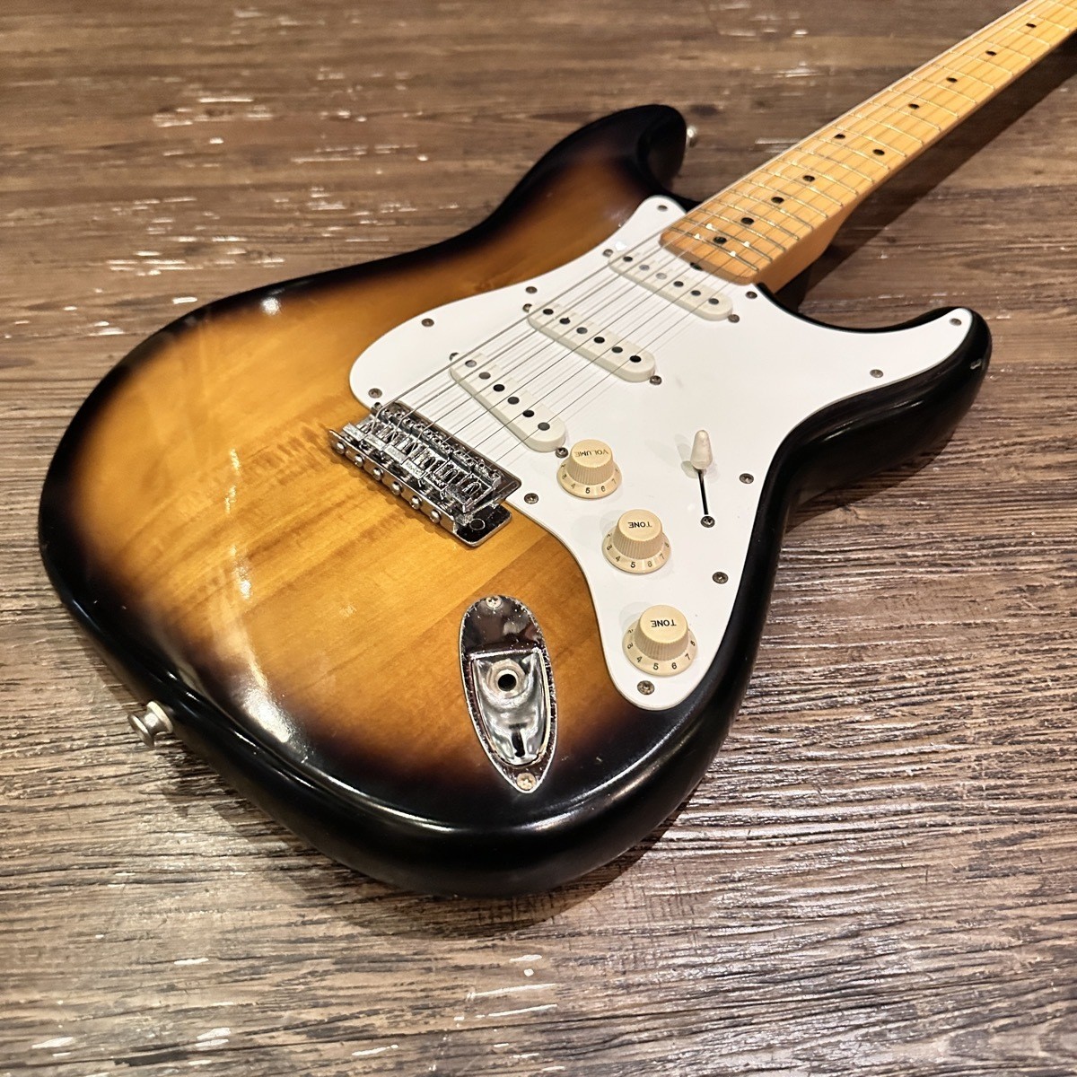 Ariaproii St-500 1977 Made Stagecaster Tobacco Brown Matsumoku Electric Guitar A