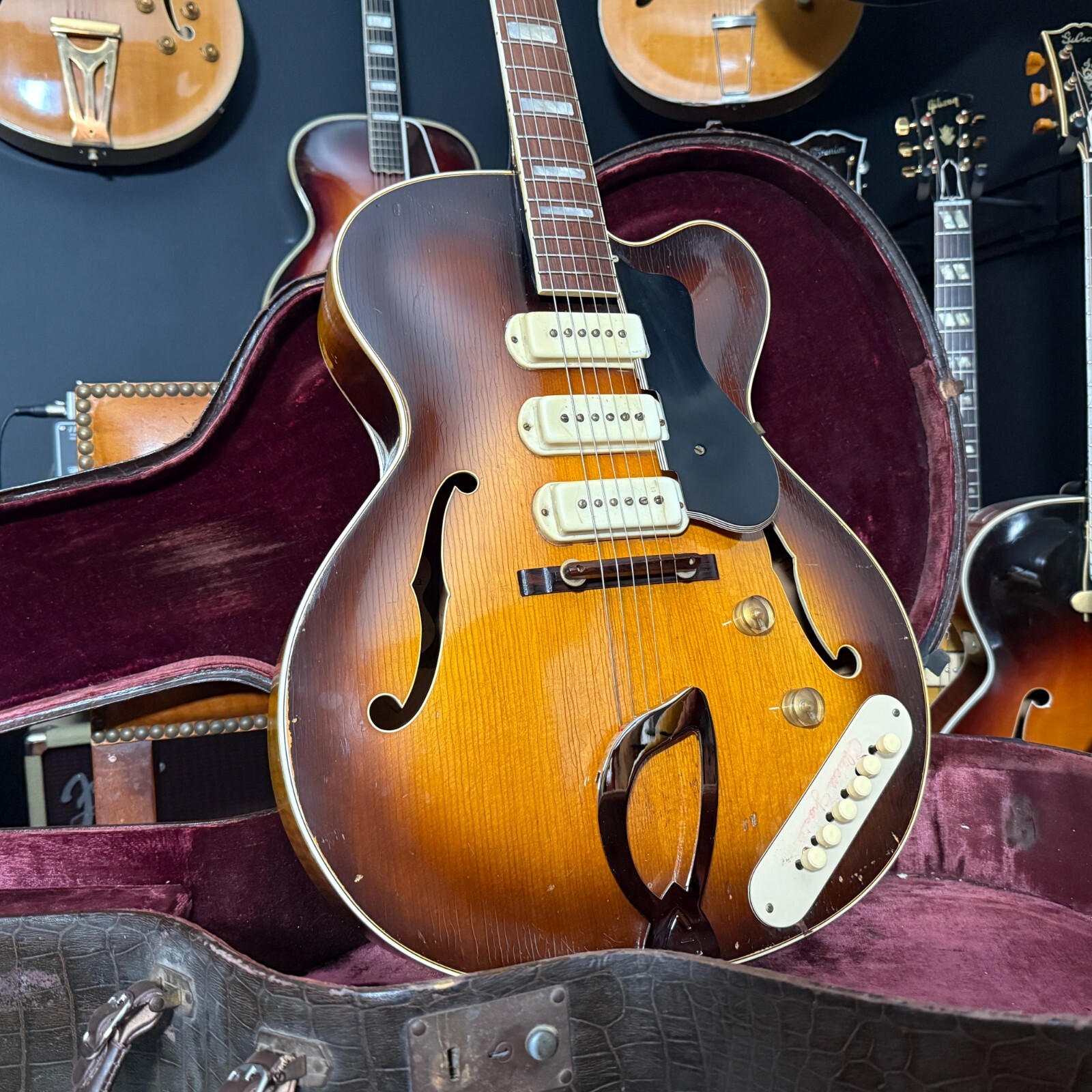 1954 Guild X-350 Stratford Electric Archtop – Very Early Example