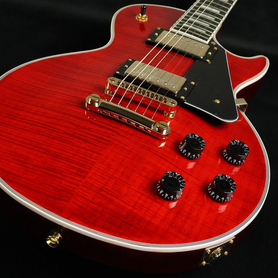 Bacchus DUKE-CTM-FM ST-RED Les Paul type electric guitar with gig bag
