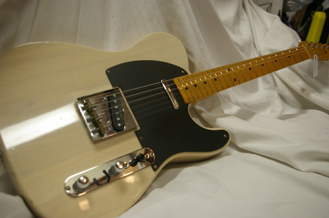 Fender Japan TL52-70US Telecaster White MIJ Sen Body Maple Neck