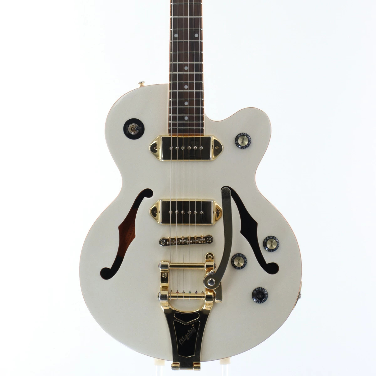 Used Epiphone Limited Edition Wildkat Royale Bigsby Pearl Electric Guitar
