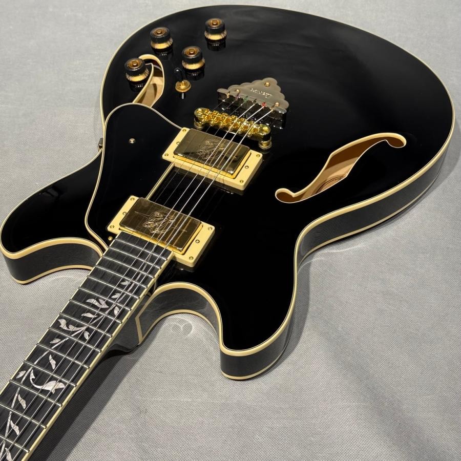Ibanez AS93SP-BK Artcore Expressionist Black Semi-Hollow with gig bag
