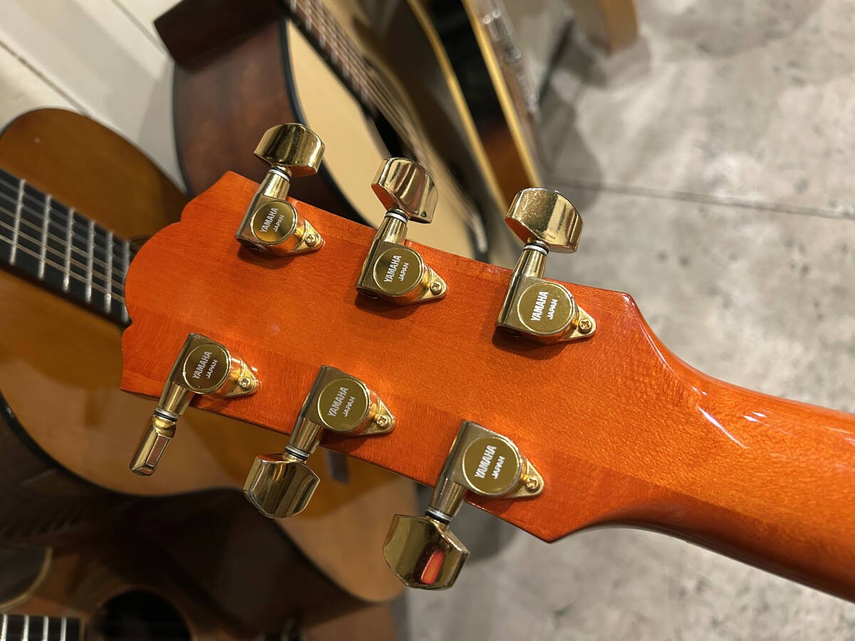 Rare Yamaha 1993 Aes-1500 Flame Maple Cool Rockabilly Semi-Acoustic Full Aco Mad