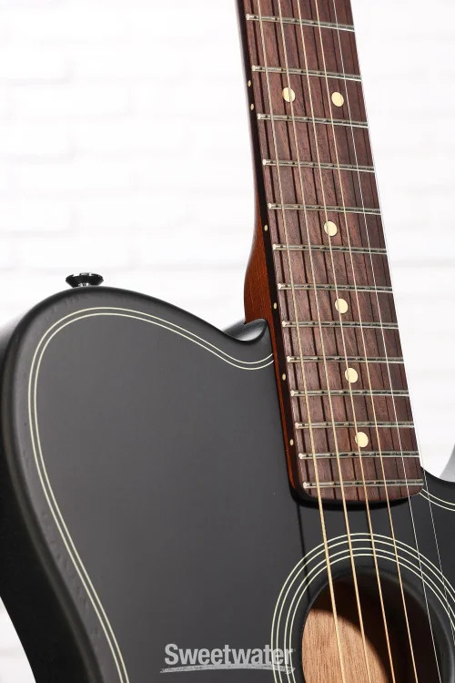 Fender Acoustasonic Standard Telecaster Acoustic-electric Guitar – Black