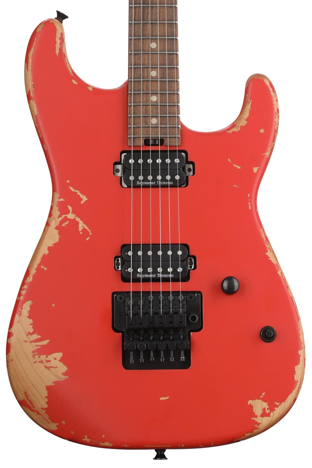 Charvel Pro-Mod Relic San Dimas Style 1 HH FR PF Electric Guitar – Weathered