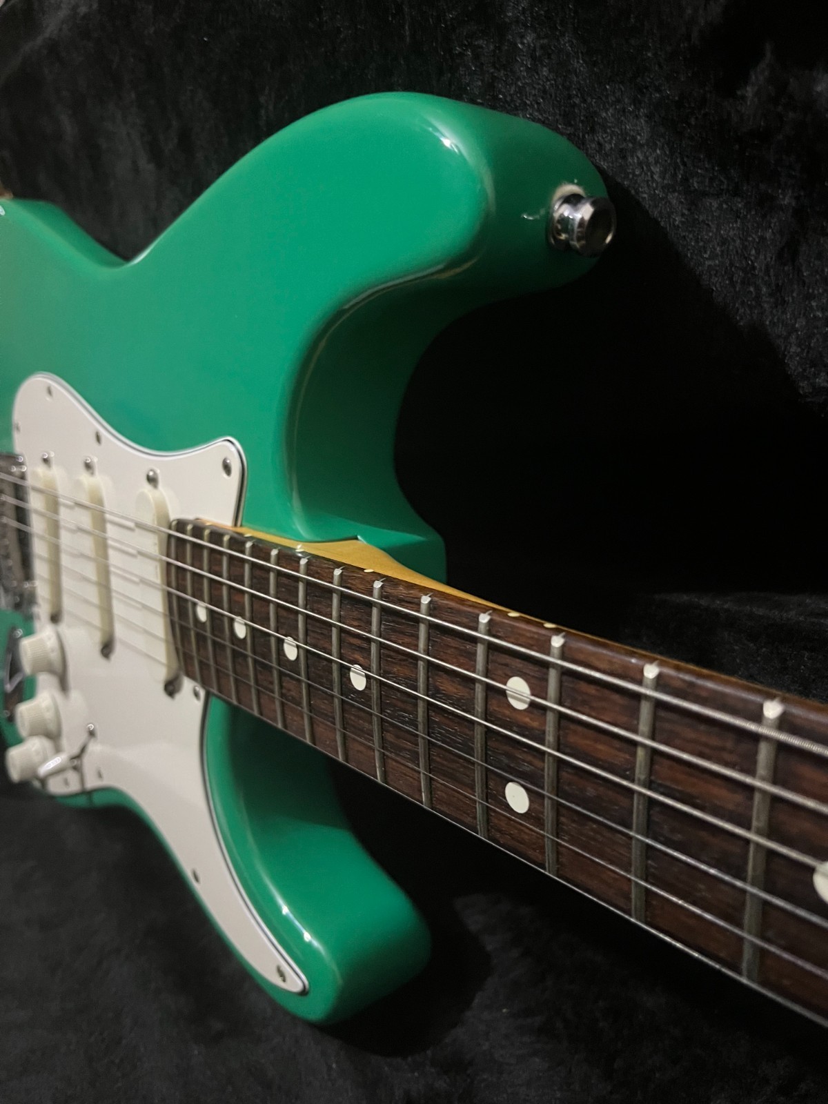 Fender Strat Plus Bahama Green 1988-89 Electric Guitar w/ Rosewood Fretboard