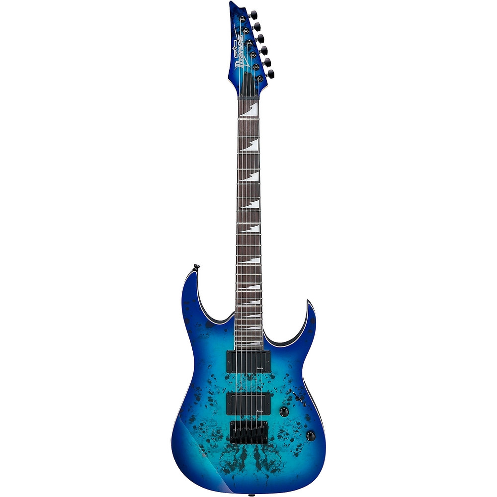 Ibanez GRGR221PA GRG Series 6str Electric Guitar Aqua Burst