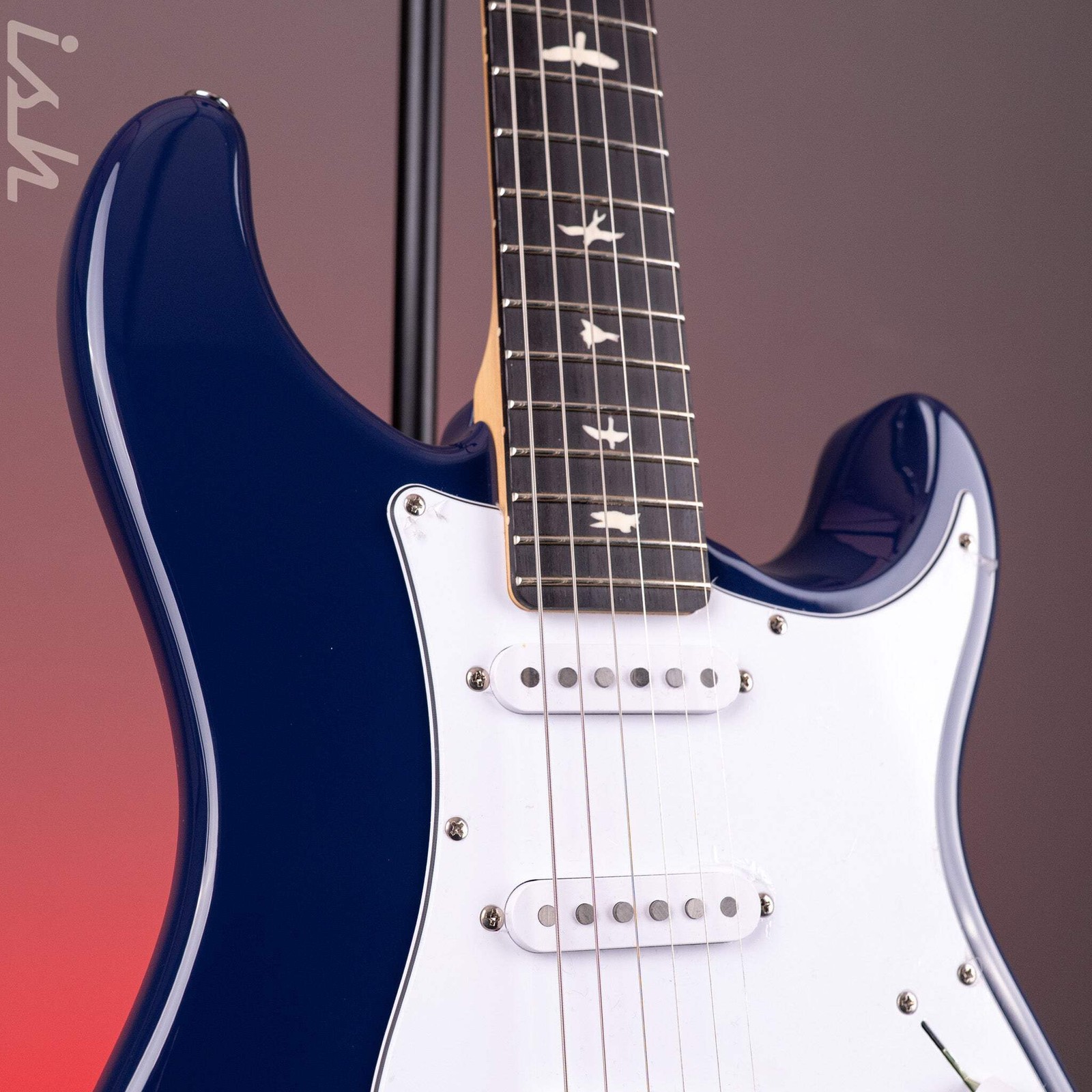 PRS SE Silver Sky Rosewood Board Trad Blue