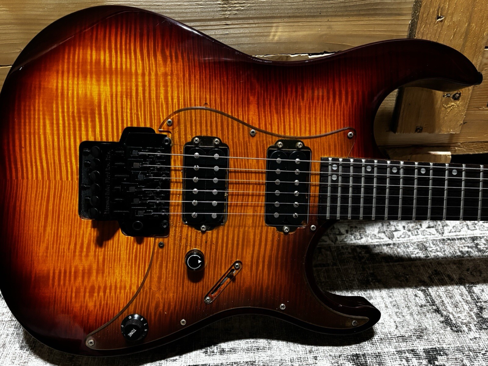 Washburn Mercury MG72 Flamed Electric Guitar
