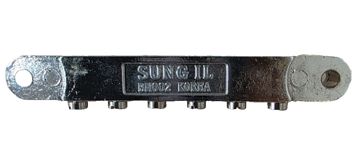GUITAR BRIDGES (4) BUNDLE Gibson Tune-o-Matic, Germany, Sung IL