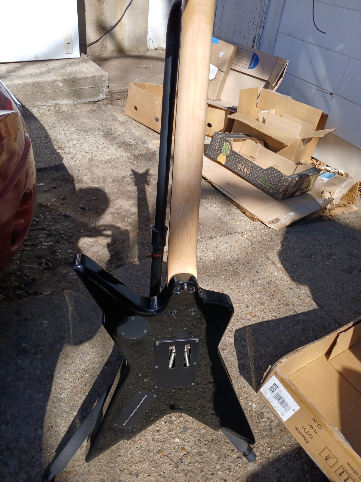 Dimecastor think Dean with xtras-luthier setup