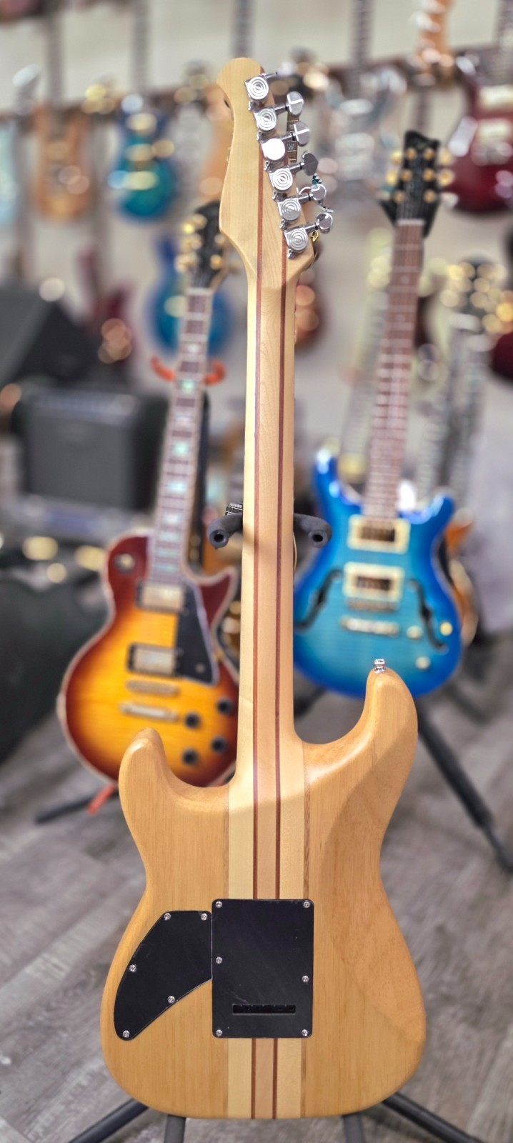 AIO S2-SSH Electric Guitar – Solid Maple Flame Top 14TK