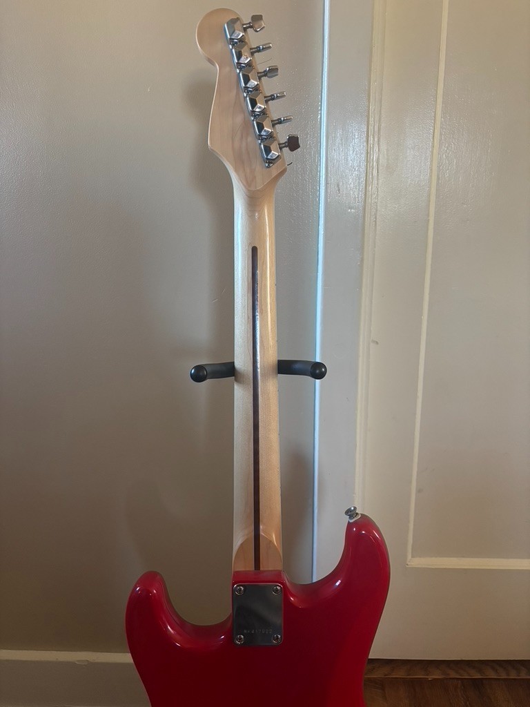 90s Squire Bullet Series Stratocaster with Fender Molded Case