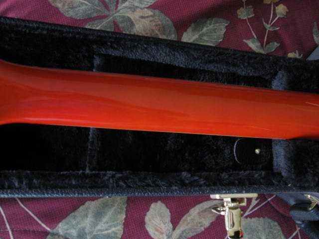 GRETSCH ORANGE G5120 2007 MINT BLACK HARDSHELL CASE #570-10