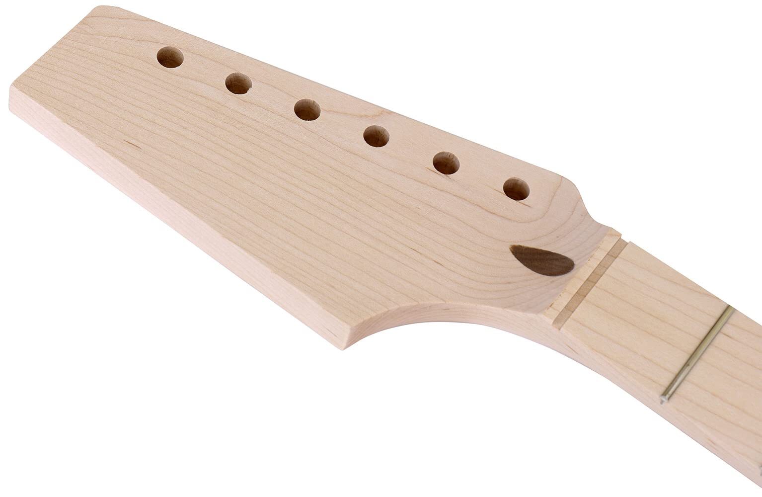Scud Electric Guitar Neck Half Paddle Head Unprocessed ST Type Maple 1P