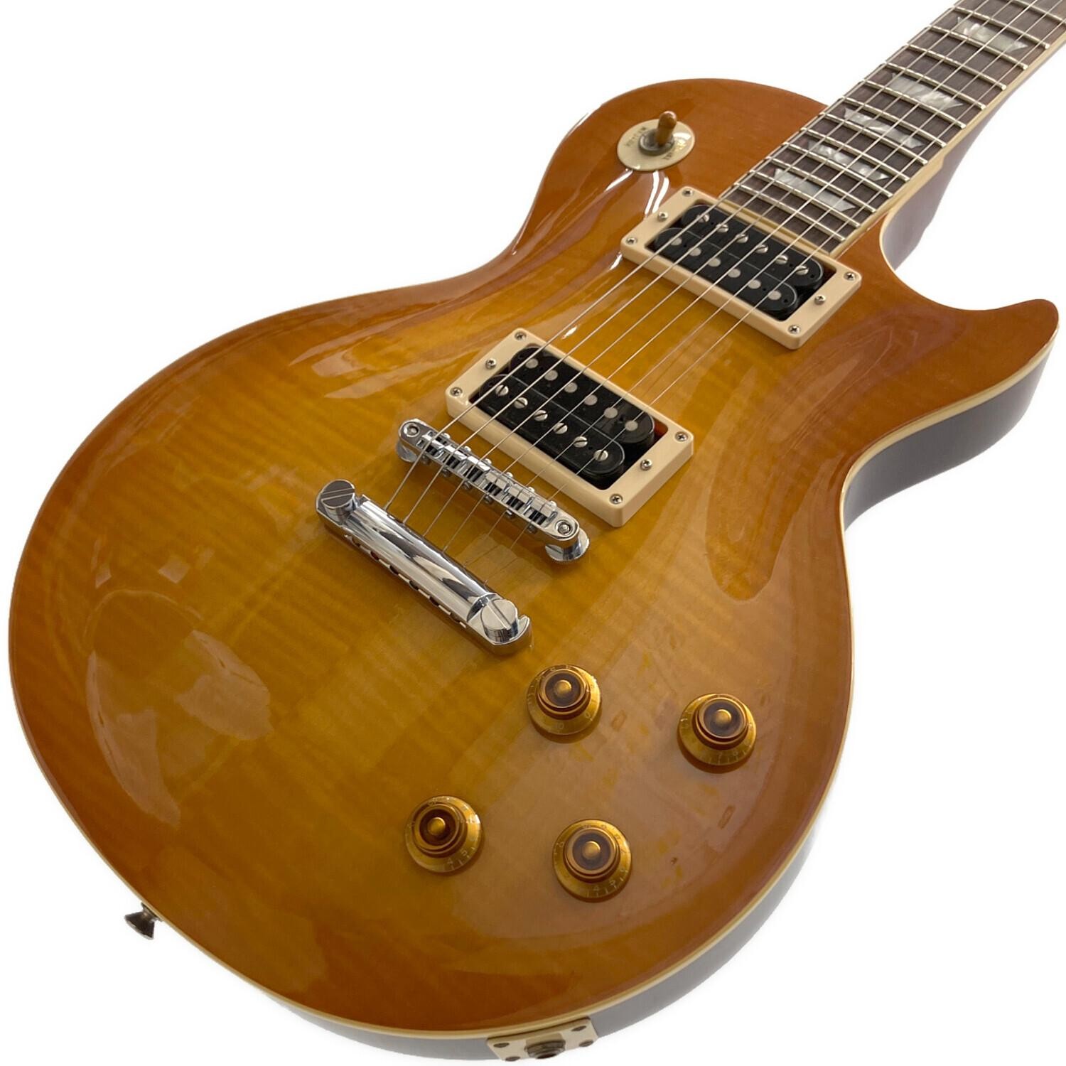 Burny Bunny LG-75GR 1990 LP Type Electric Guitar 6 String MIJ Japan