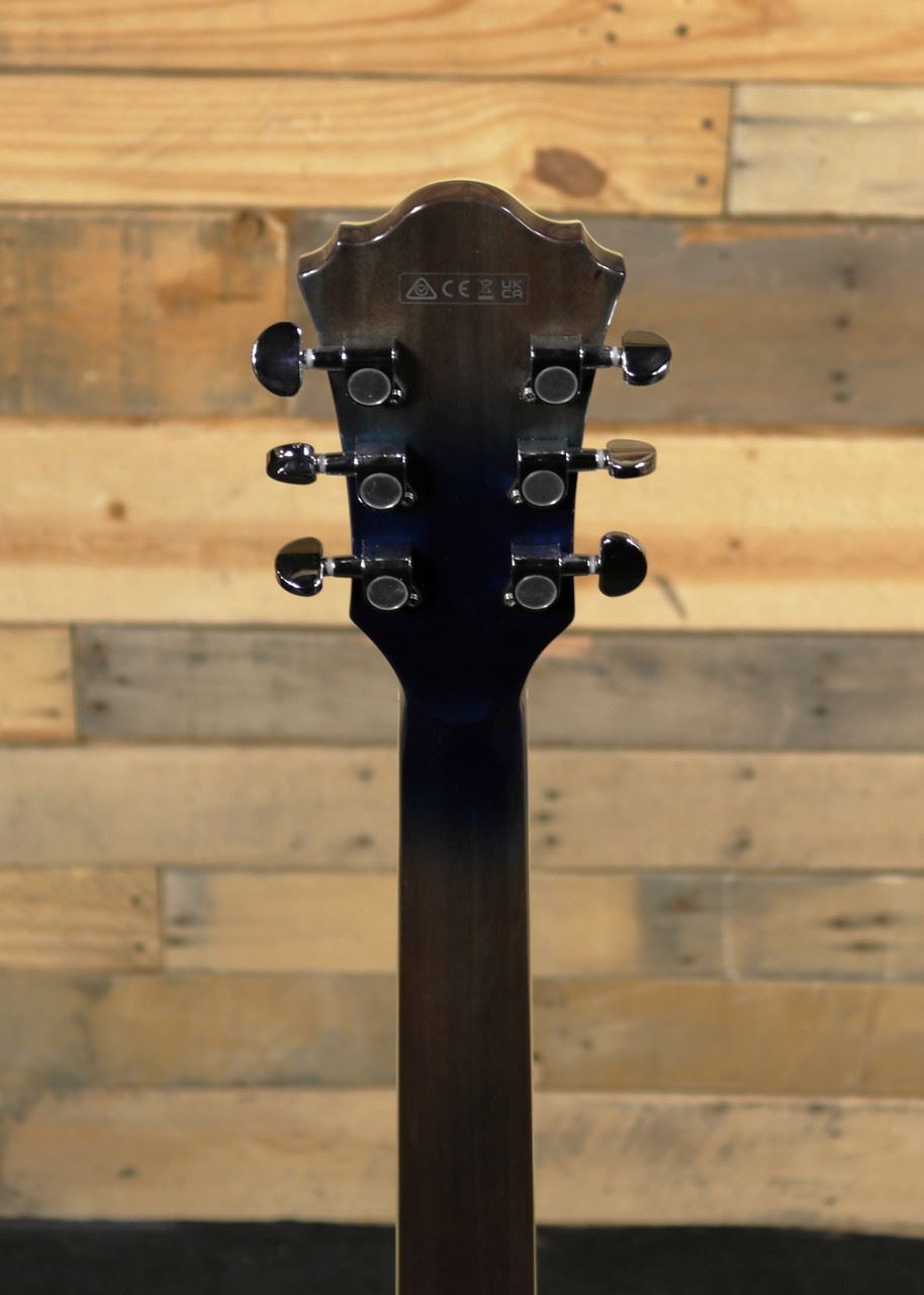 Ibanez George Benson GB10EM Hollow Body Electric Guitar Jet Blue Burst