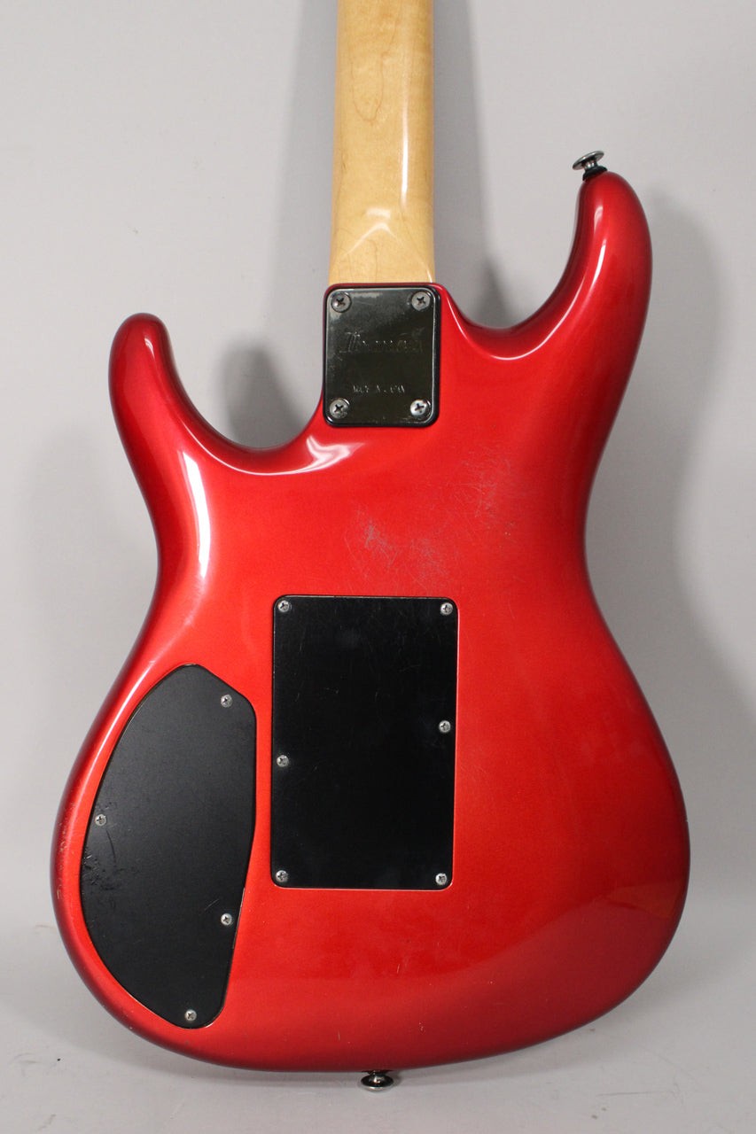 1987 Ibanez 540R Radius Series Floyd Rose HSS MIJ Jewel Red Finish