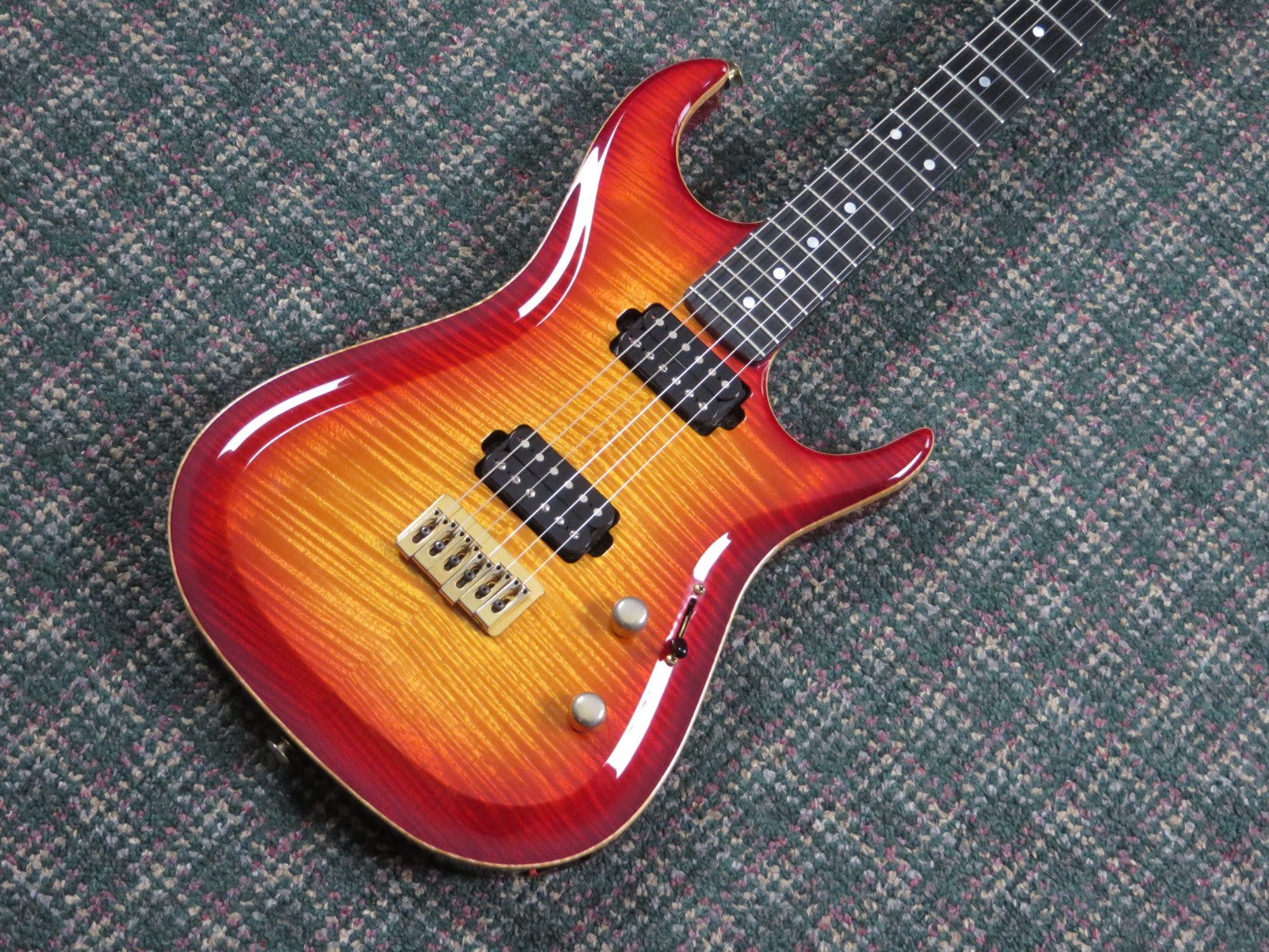 2005 Zion Classic Cherry Burst! SET-NECK! w/OHSC