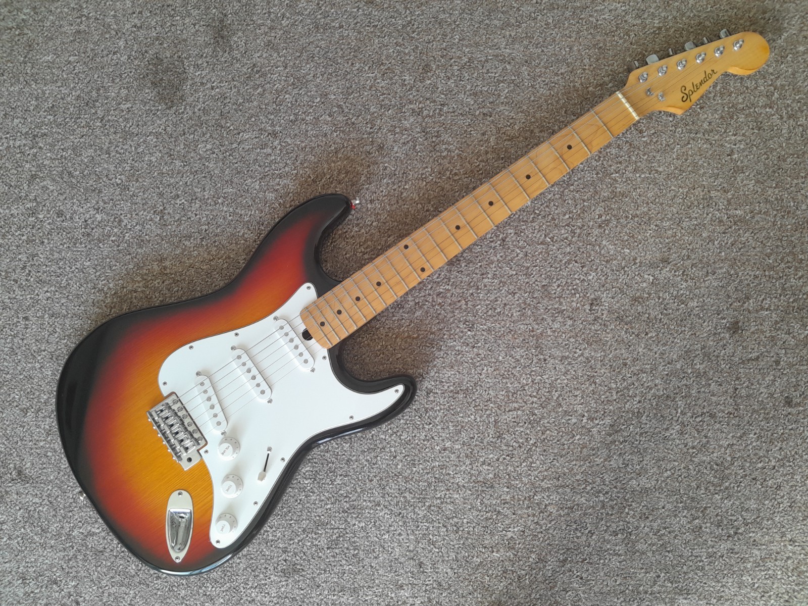 Splendor early 1970s ET-200 Stratocaster Made in Japan Hitachi Mint Cond Rare