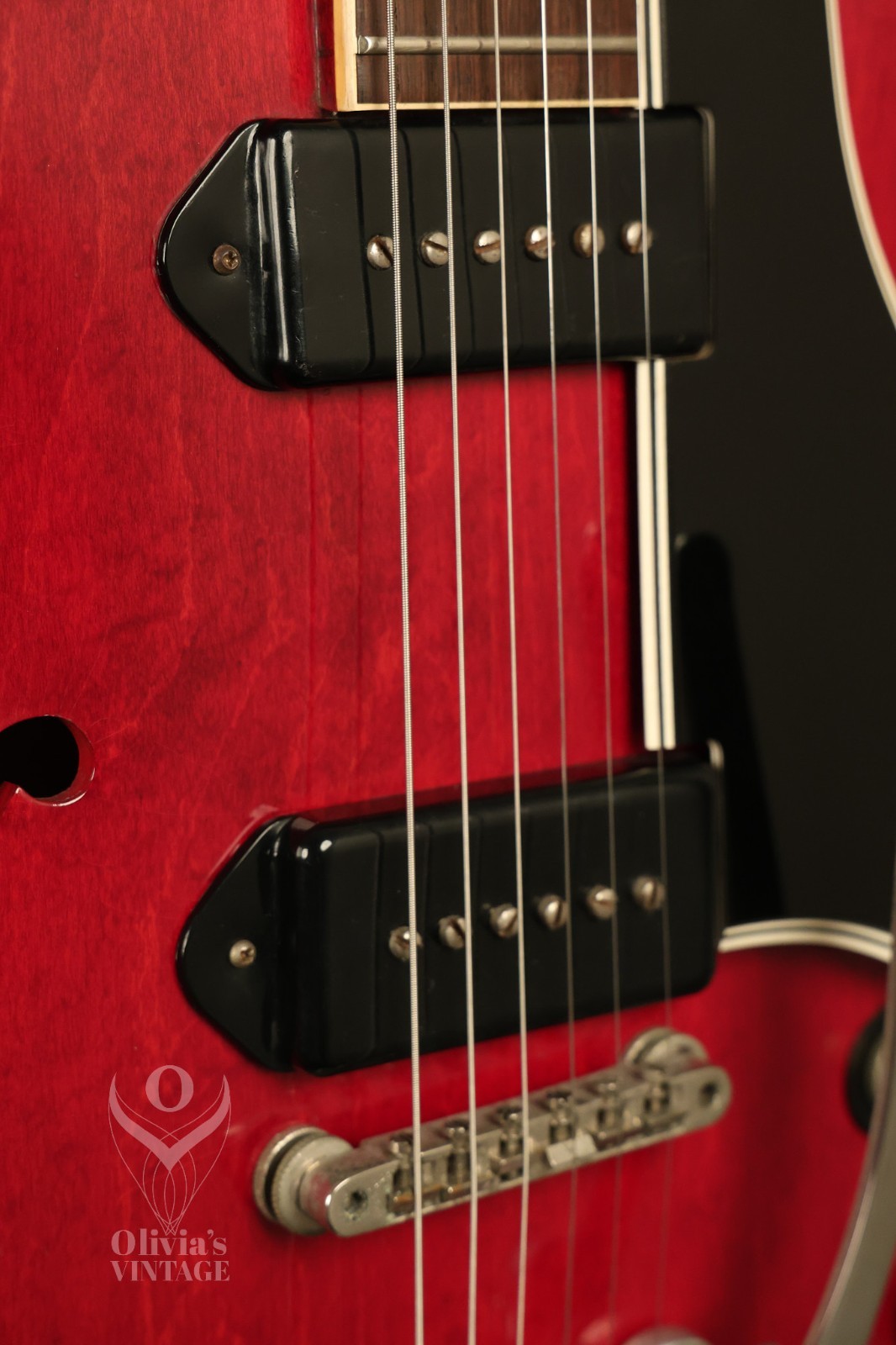 1961 Gibson ES-330 Cherry RARE original STEREO Varitone