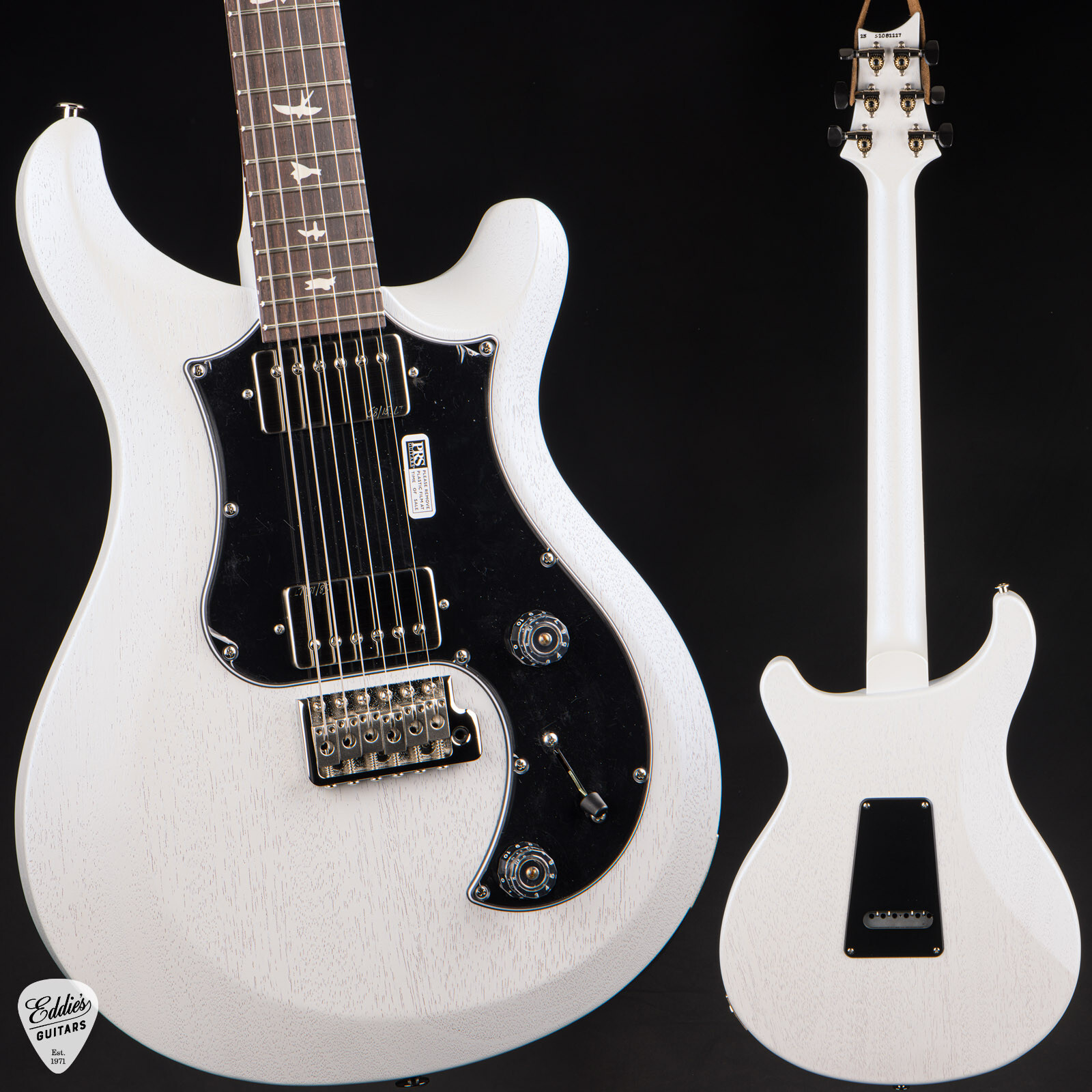 PRS S2 Standard 22 Satin – Pearl White #S2082227