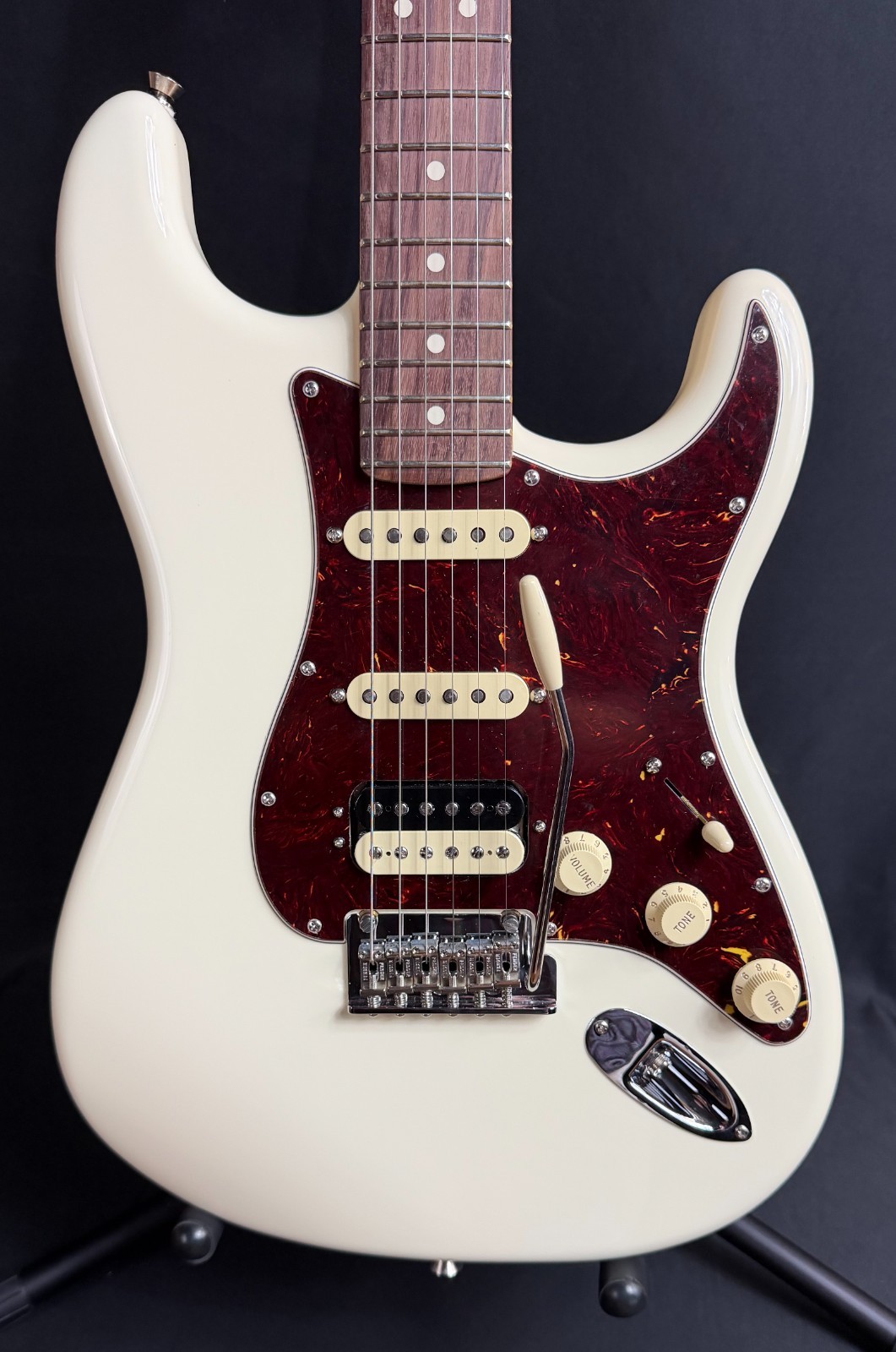 Fender American Professional II Stratocaster HSS Electric Guitar Olympic White