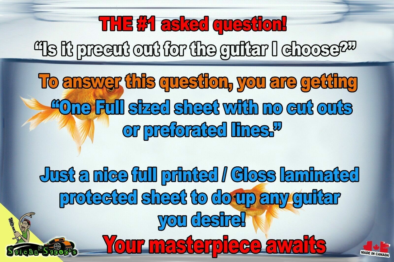Guitar Skin Axe Wrap Electric Bass Body Bikini Beach Sexy Hot Sun Flower GS 029