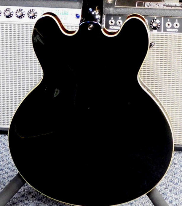 2005 Epiphone Dot Studio Semi-Hollow Electric Guitar! Gloss Black Finish! NICE!