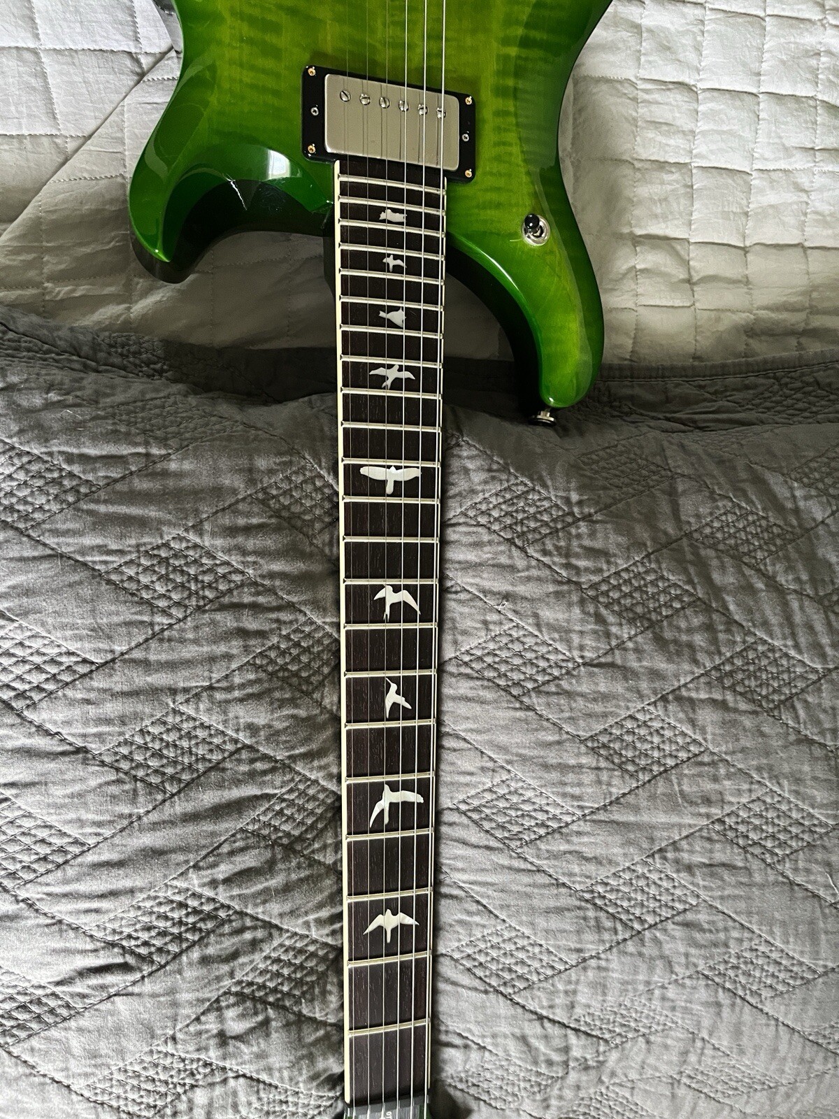 PRS S2 10th Anniversary Mccarty 594 Ezera Verde phase III tuner upgrade