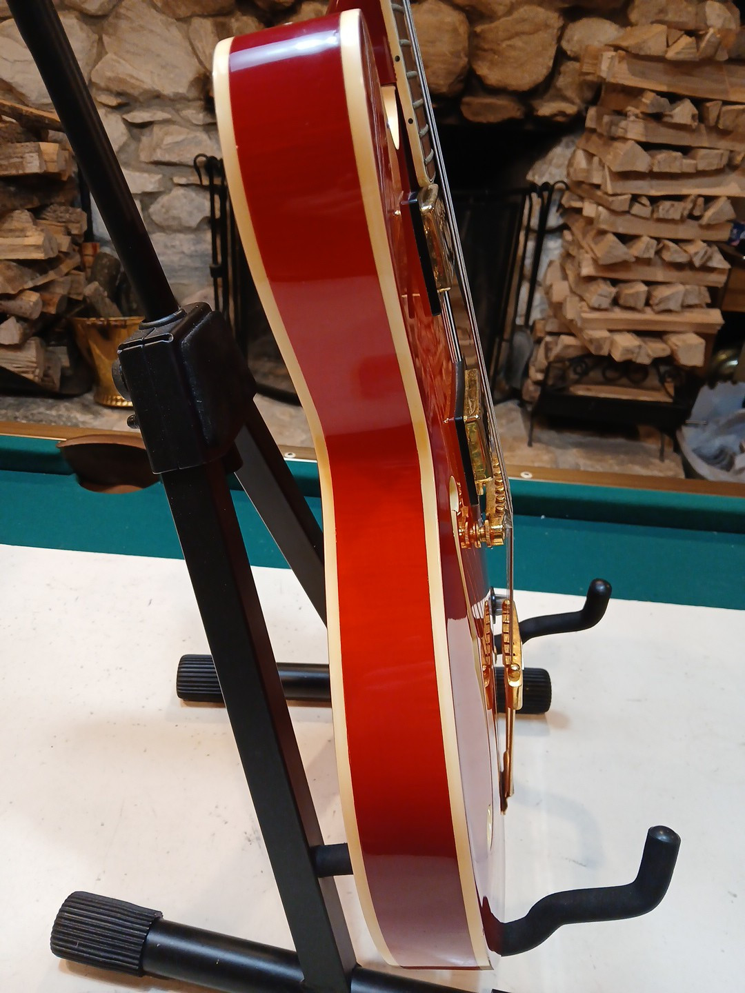 1970s Aria A 5502 hollow Body Electric Guitar
