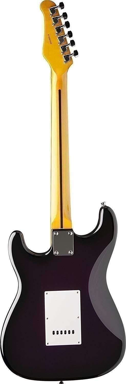 Oscar Schmidt 6 String Double Cutaway SSS Electric Guitar, Natural (OS-300-NH-A)