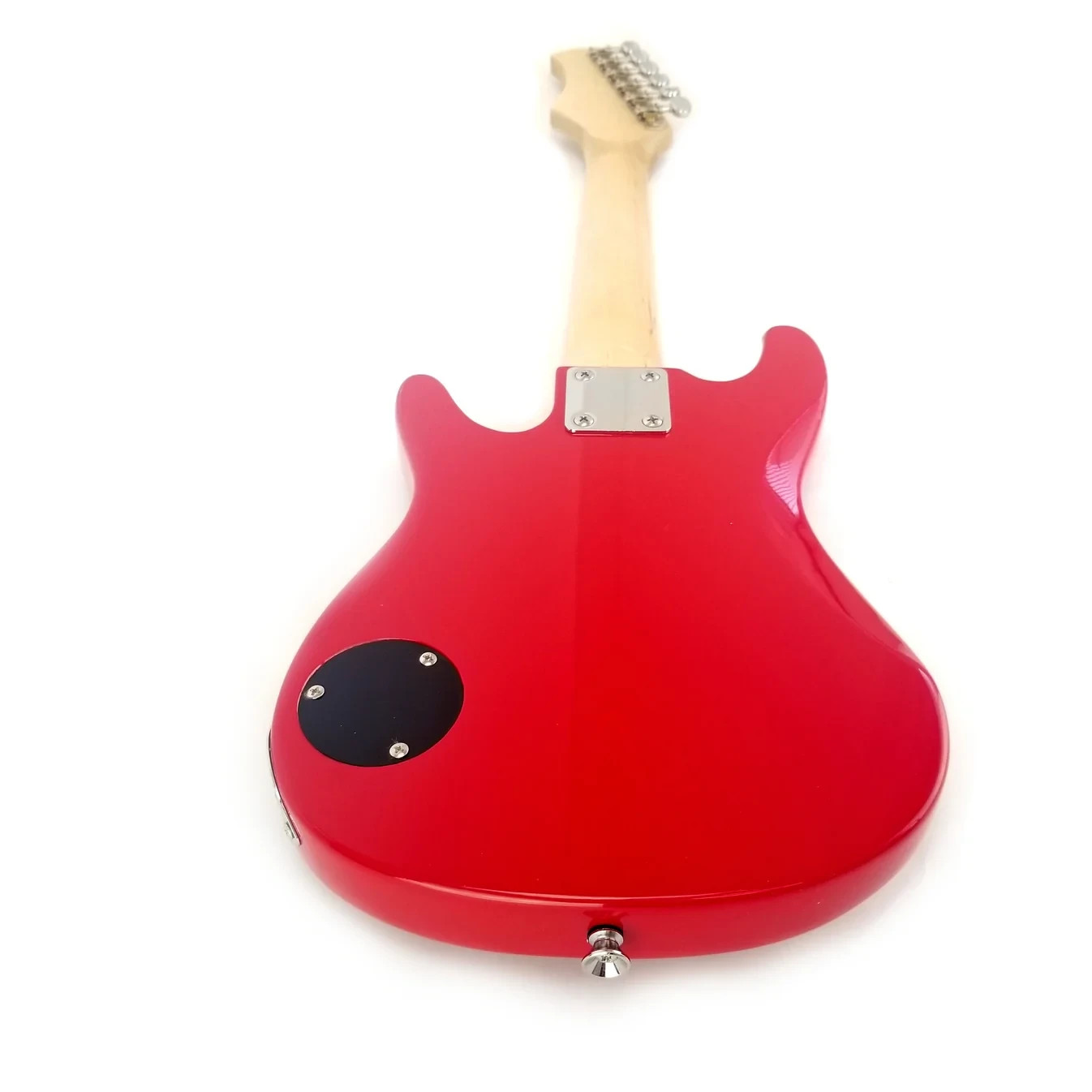 Kids 30 Inch Electric Guitar Combo, 5W Amp Loudspeaker, Solid Wood Body, Color: